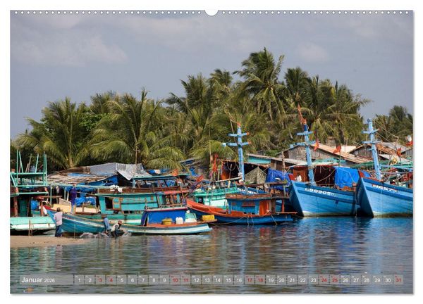 Produktbild: Vietnam - Momente einer Reise (Wandkalender 2026 DIN A2 quer), CALVENDO Monatskalender