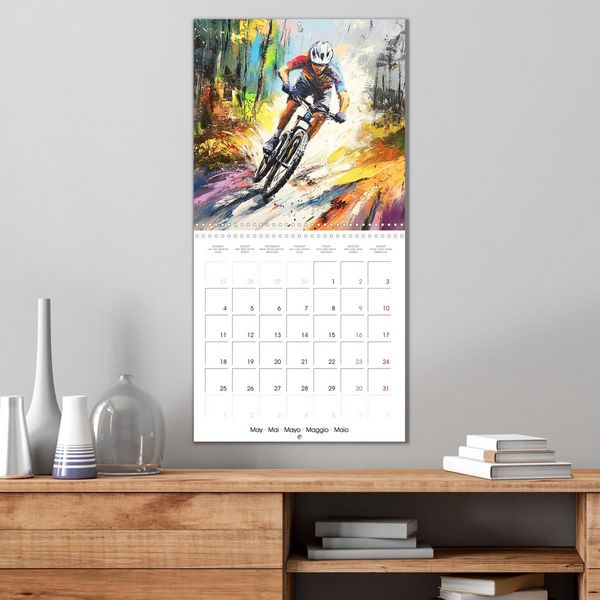 Produktbild: Canvas of Olympic Champions (Wall Calendar 2026 12 &times; 12 Inch) CALVENDO 12 Month Wall Calendar