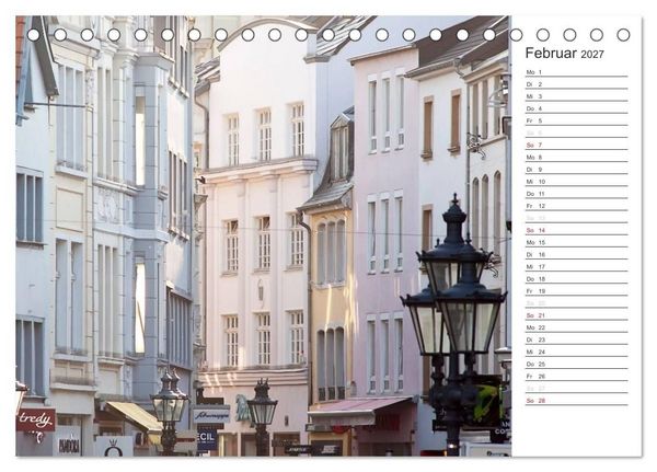 Produktbild: Zauberhaftes Bonn (Tischkalender 2027 DIN A5 quer), CALVENDO Monatskalender