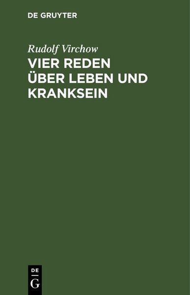 Produktbild: Vier Reden &uuml;ber Leben und Kranksein