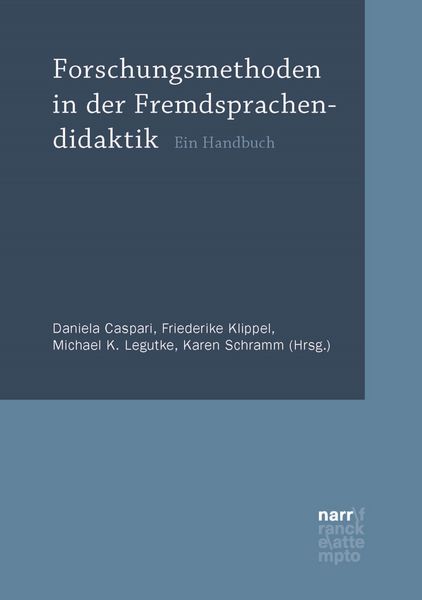Produktbild: Forschungsmethoden in der Fremdsprachendidaktik