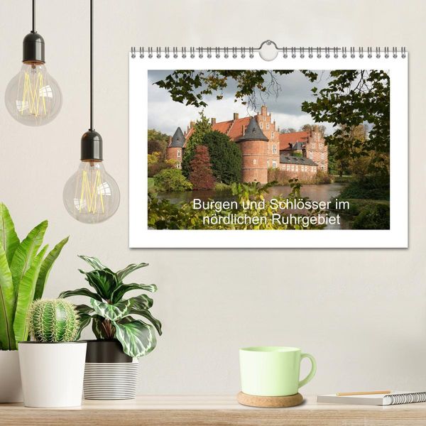 Produktbild: Burgen und Schl&ouml;sser im n&ouml;rdlichen Ruhrgebiet (Wandkalender 2026 DIN A4 quer), CALVENDO Monatskalender