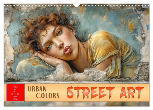 Produktbild: Street Art - Urban Colors (Wandkalender 2026 DIN A3 quer), CALVENDO Monatskalender