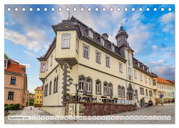 Produktbild: Th&uuml;ringen Impressionen (Tischkalender 2026 DIN A5 quer), CALVENDO Monatskalender