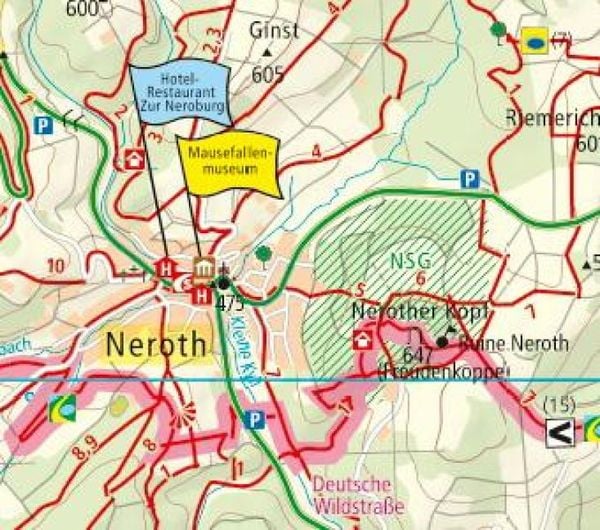 Produktbild: Eifel, Maare und Vulkane 1 : 50 000