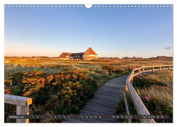 Produktbild: Sylt im Abendlicht (Wandkalender 2026 DIN A3 quer), CALVENDO Monatskalender