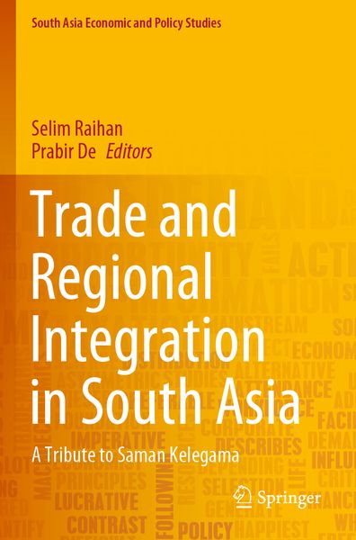 Produktbild: Trade and Regional Integration in South Asia