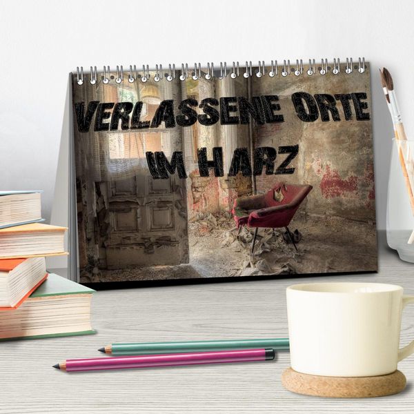 Produktbild: Verlassene Orte im Harz (Tischkalender 2026 DIN A5 quer), CALVENDO Monatskalender