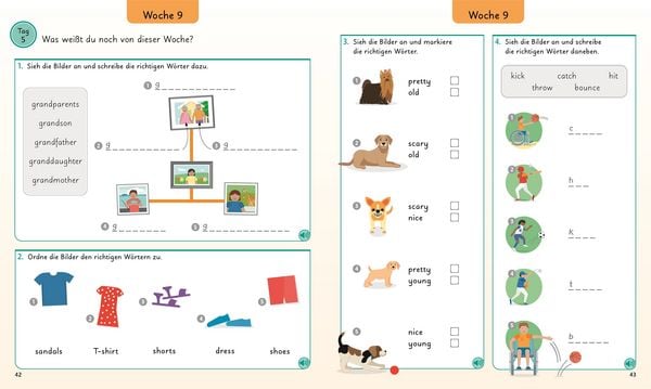 Produktbild: Englisch f&uuml;r clevere Kids - 5 W&ouml;rter am Tag