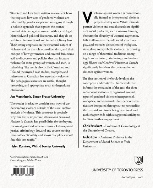 Produktbild: Women and Gendered Violence in Canada