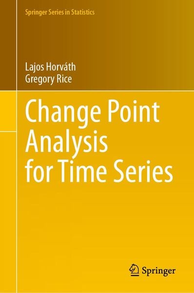 Produktbild: Change Point Analysis for Time Series