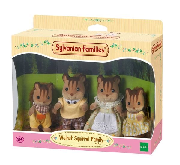 Sylvanian Families - Walnuss Eichhörnchen Familie