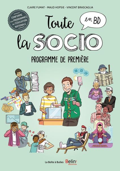 Produktbild: Toute la socio en BD. Programme de premi&egrave;re