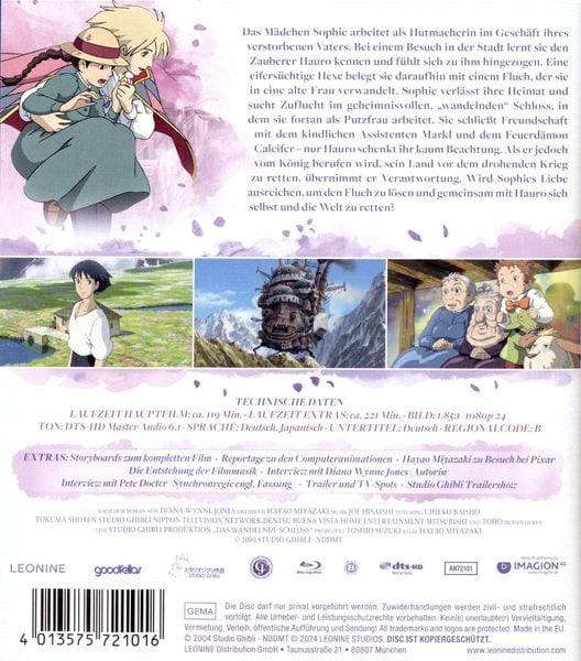 Produktbild: Das wandelnde Schloss - White Edition