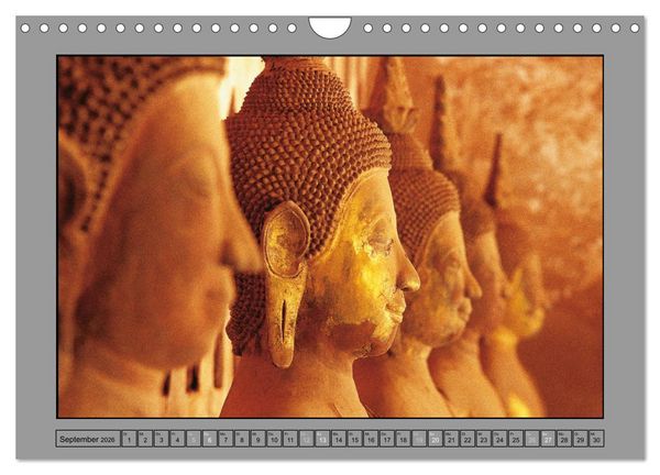 Produktbild: S&Uuml;DOSTASIEN Im Reich des Buddha (Wandkalender 2026 DIN A4 quer), CALVENDO Monatskalender