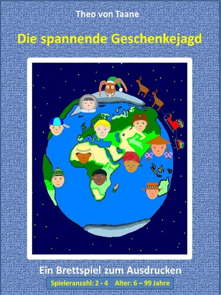 Produktbild: Die spannende Geschenkejagd - 4 Spieler Vollversion - Kreativ & Spa&szlig;: Ein lustiges Brettspiel f&uuml;r die ganze Familie.