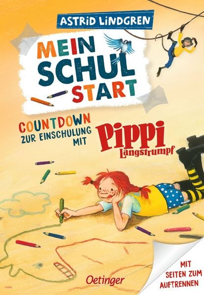 Produktbild: Mein Schulstart. Countdown zur Einschulung mit Pippi Langstrumpf
