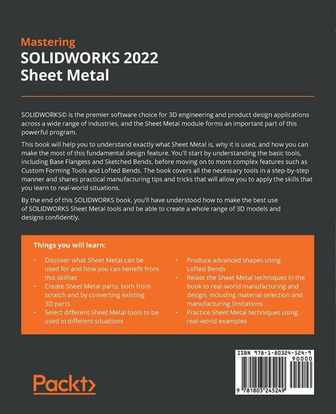 Produktbild: Mastering SOLIDWORKS 2022 Sheet Metal