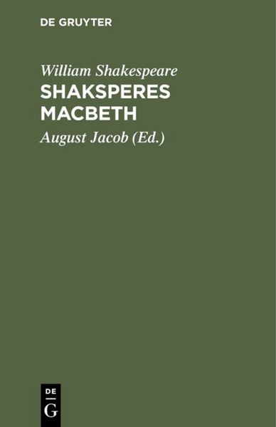 Produktbild: Shaksperes Macbeth