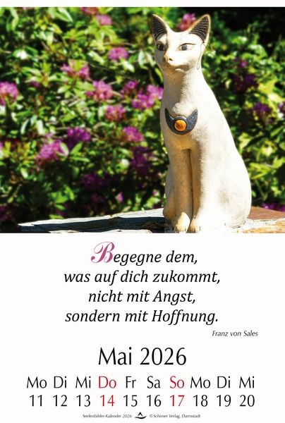 Produktbild: Seelenbilder-Kalender 2026