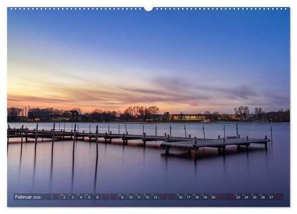 Produktbild: Wolfsburg - Stadt, Land, Fluss (Wandkalender 2026 DIN A2 quer), CALVENDO Monatskalender