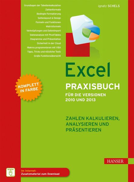 Produktbild: Excel Praxisbuch f&uuml;r die Versionen 2010 und 2013