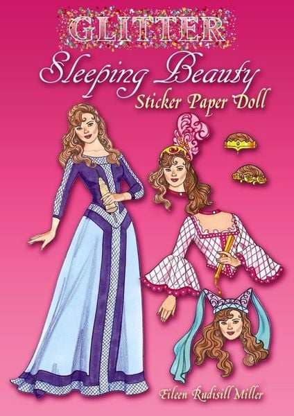Glitter Sleeping Beauty Sticker Paper Doll, Taschenbuch von Eileen Miller, Dover Publications Inc., 9780486499703