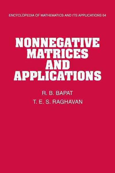 Produktbild: Nonnegative Matrices and Applications