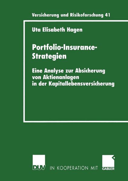 Produktbild: Portfolio-Insurance-Strategien