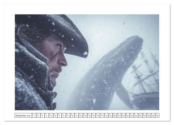 Produktbild: Die letzte Fahrt der Sturmkr&auml;he (Tischkalender 2026 DIN A5 quer), CALVENDO Monatskalender