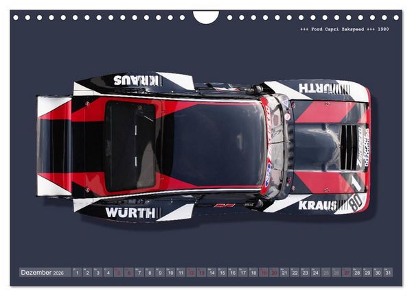 Produktbild: Tourenwagen Classics (Wandkalender 2026 DIN A4 quer), CALVENDO Monatskalender