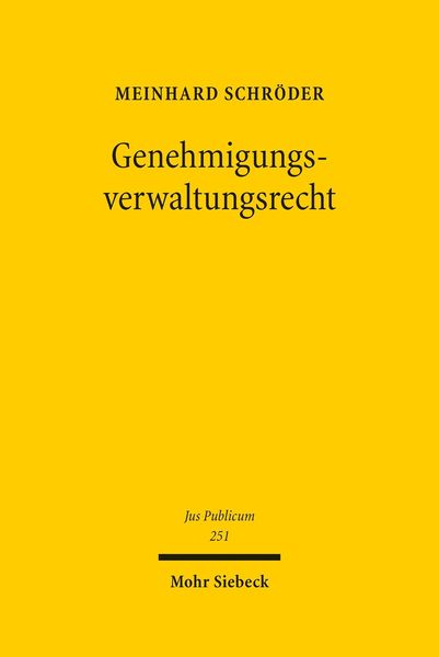 Produktbild: Genehmigungsverwaltungsrecht