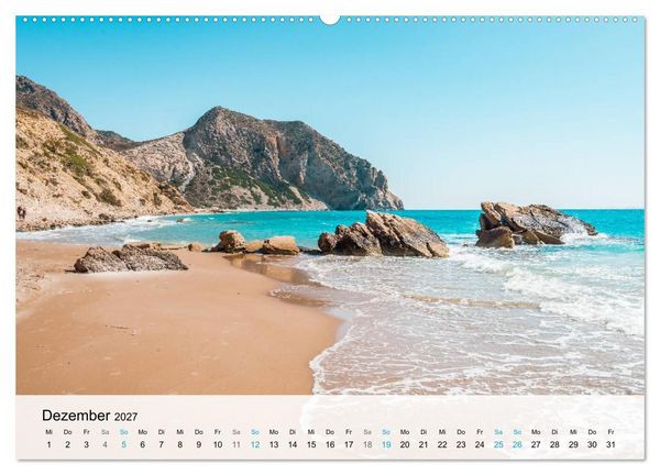 Produktbild: Insel Kos - Trauminsel des Dodekanes (Wandkalender 2027 DIN A2 quer), CALVENDO Monatskalender