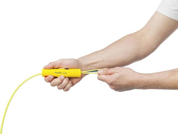 Produktbild: JOKARI Abmanteler LC-PUR f&uuml;r LWL Kabel passend f&uuml;r Rundkabel Au&szlig;endurchmesser 6,2mm, 1/4 Zoll - 1 St&uuml;ck