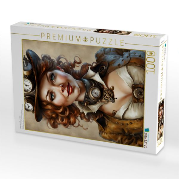 Produktbild: CALVENDO Puzzle Steampunk Cover Girlie | 1000 Teile Lege-Gr&ouml;&szlig;e 64x48cm Foto-Puzzle f&uuml;r gl&uuml;ckliche Stunden
