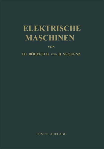 Produktbild: Elektrische Maschinen