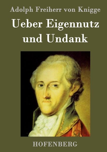 Produktbild: Ueber Eigennutz und Undank