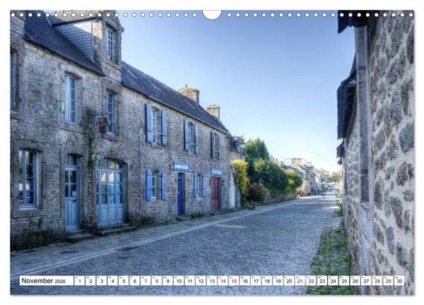 Produktbild: Locronan, ein Highlight in der Bretagne (Wandkalender 2026 DIN A3 quer), CALVENDO Monatskalender