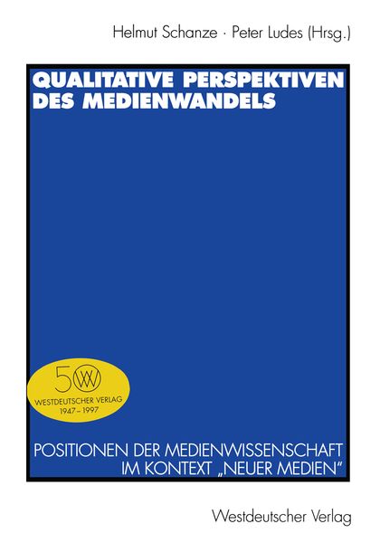 Produktbild: Qualitative Perspektiven des Medienwandels