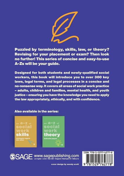 Produktbild: An A-Z of Social Work Law