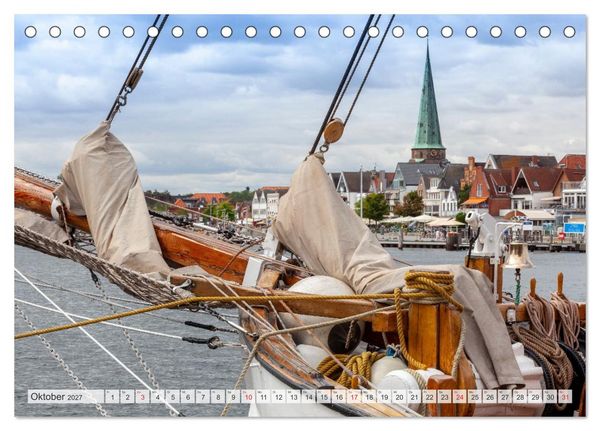 Produktbild: Unterwegs in Schleswig-Holstein (Tischkalender 2027 DIN A5 quer), CALVENDO Monatskalender