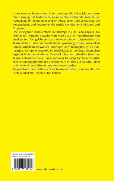 Produktbild: Text - Verstehen