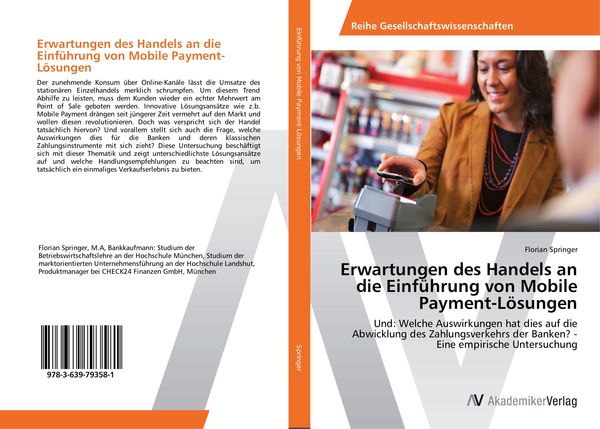 Produktbild: Erwartungen des Handels an die Einf&uuml;hrung von Mobile Payment-L&ouml;sungen