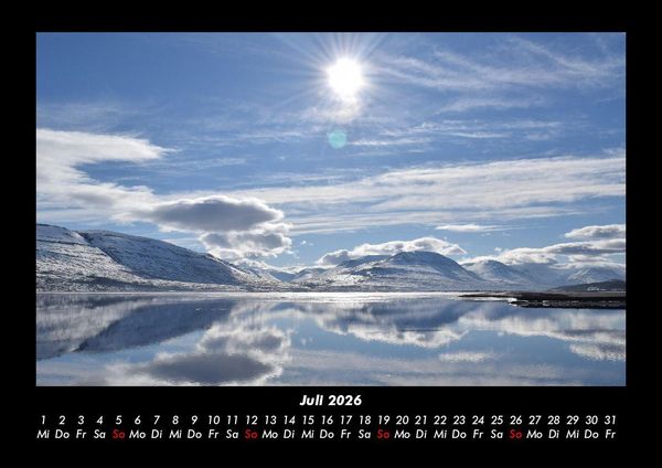 Produktbild: Landschaftskalender 2026 Fotokalender DIN A3