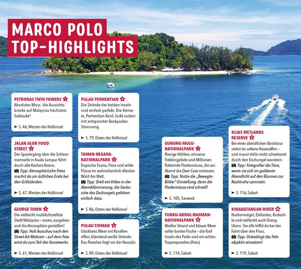 Produktbild: MARCO POLO Reisef&uuml;hrer Malaysia