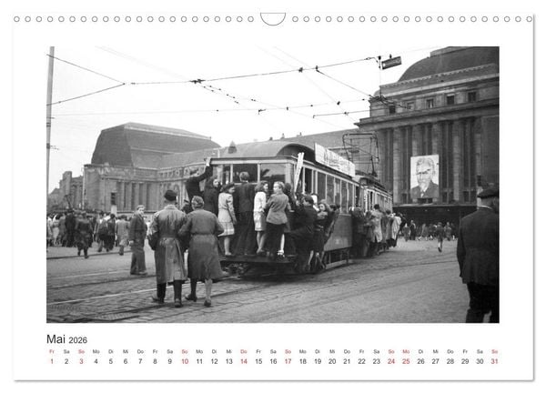 Produktbild: Leipzig : Fotografien von Karl Heinz Mai (1920-1964) (Wandkalender 2026 DIN A3 quer), CALVENDO Monatskalender