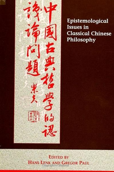 Produktbild: Epistemological Issues in Classical Chinese Philosophy