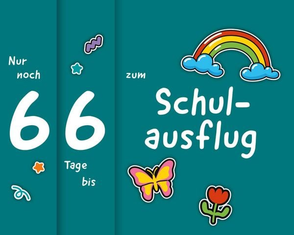 Produktbild: Der gro&szlig;e Countdown-Spa&szlig; f&uuml;r die Schule