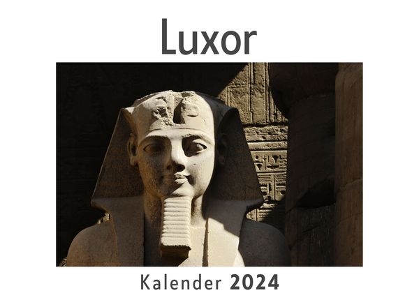 Produktbild: Luxor (Wandkalender 2024, Kalender DIN A4 quer, Monatskalender im Querformat mit Kalendarium, Das perfekte Geschenk)
