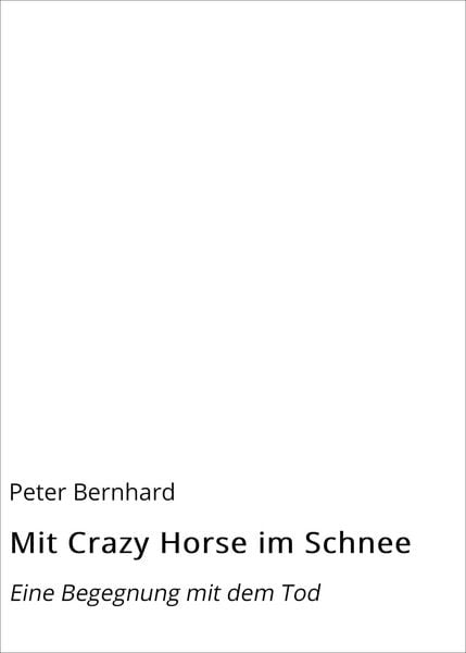 Produktbild: Mit Crazy Horse im Schnee